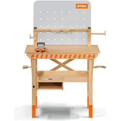 Stihl Kinderwerkbank aus Holz