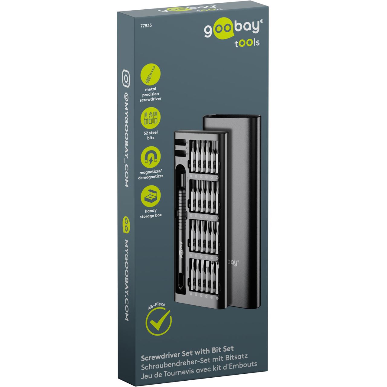 goobay Bit-Set 77835, 49-tlg.
