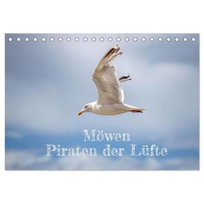 Möwen Piraten der Lüfte (Tischkalender 2027 DIN A5 quer), CALVENDO Monatskalender