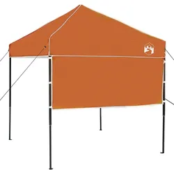 vidaXL Pavillon-Zelt Orange 200 x 200 cm Oxford Stoff