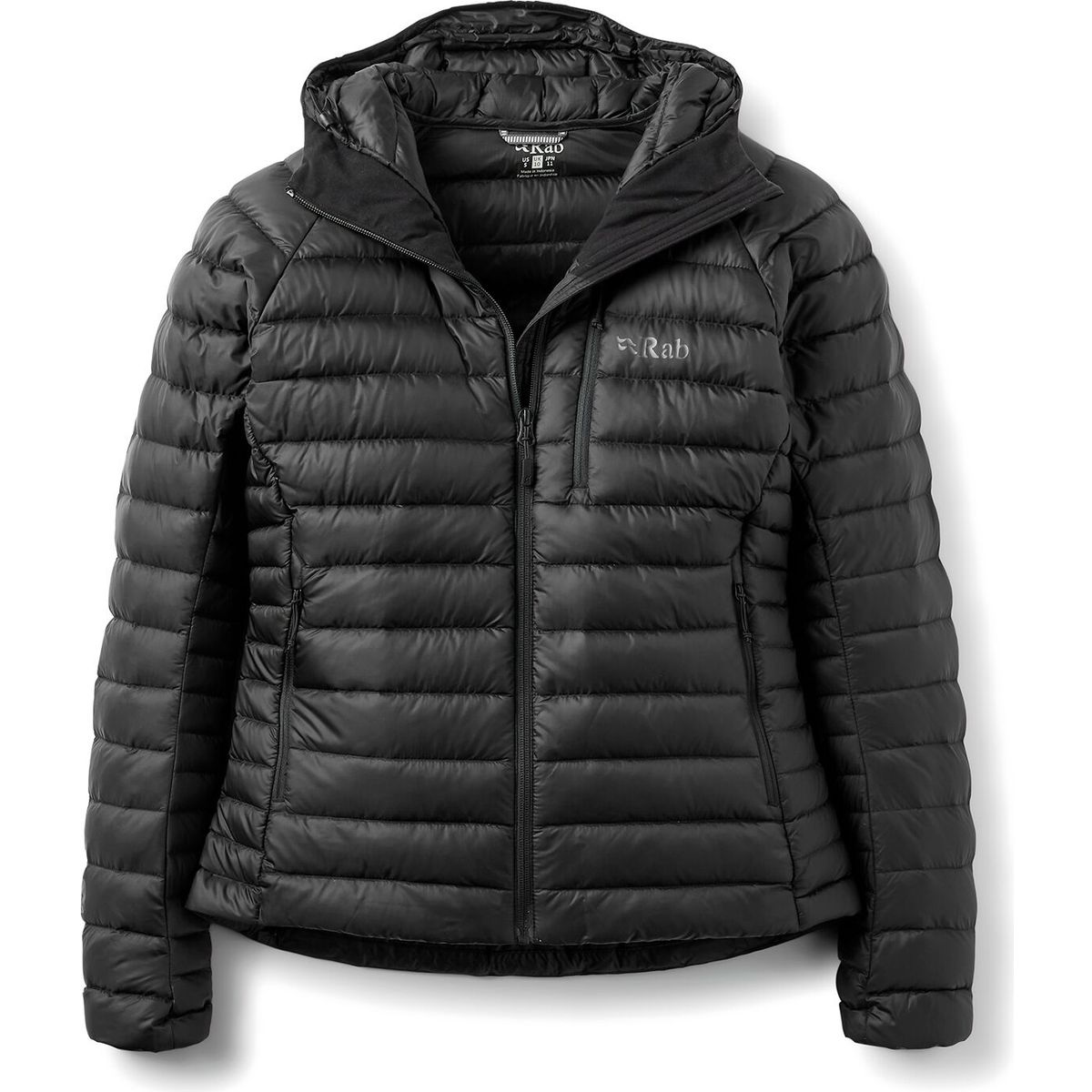 Rab Microlight Alpine Hoody Wmns black (BLK) 08 QDB-93-BLK-08