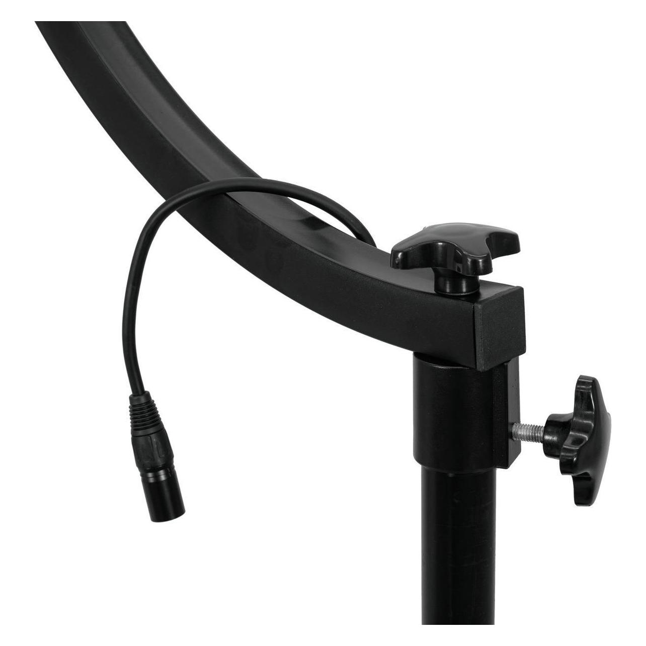 Eurolite Stativhalterung PRO mit DMX-Motor für Spiegelkugeln bis zu 50cm sw (50 cm) (50301027)