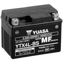 Yuasa YTX4L Motorradbatterie 12 V 3 Ah