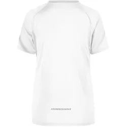 James & Nicholson Damen Laufshirt weiß S - Größe:S