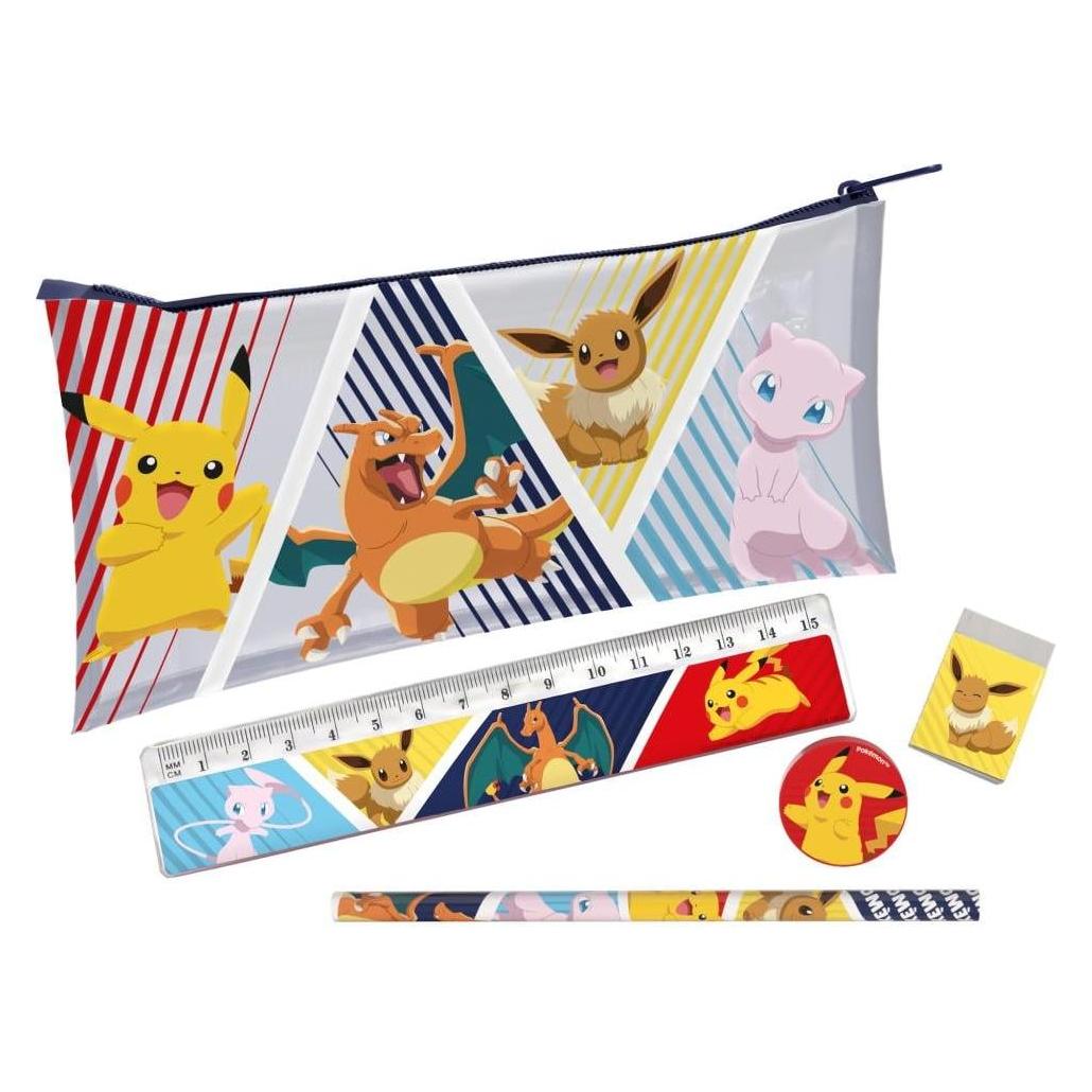 CYP POKEMON - Set de Papeterie avec Pochette - 5pc (53789153)