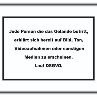 HB-Druck DSGVO Hinweis Schild Datenschutz A4 (210x297mm)