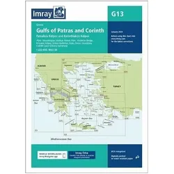 G13 Gulfs of Patras and Corinth, Sachbücher von Imray Imray, Imray G Series
