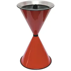 SZ Metall Standaschenbecher rot