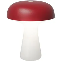 In- und Outdoor LED Tischleuchte MY - Dimmbar mit Berührungssensor IP65 rot