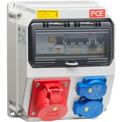 ABN SY15Z Steckdosenkombi Einbausatz 1xCEE 16A,2xSCHUKO für SL135