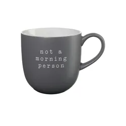 ASA SELECTION Tasse   ¦ grau ¦ Porzellan ¦ Maße (cm): H: 9,5  Ø: 9.5