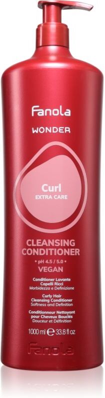 Fanola Wonder Curl Cleansing Conditioner après-shampoing pour cheveux bouclés 1000 ml