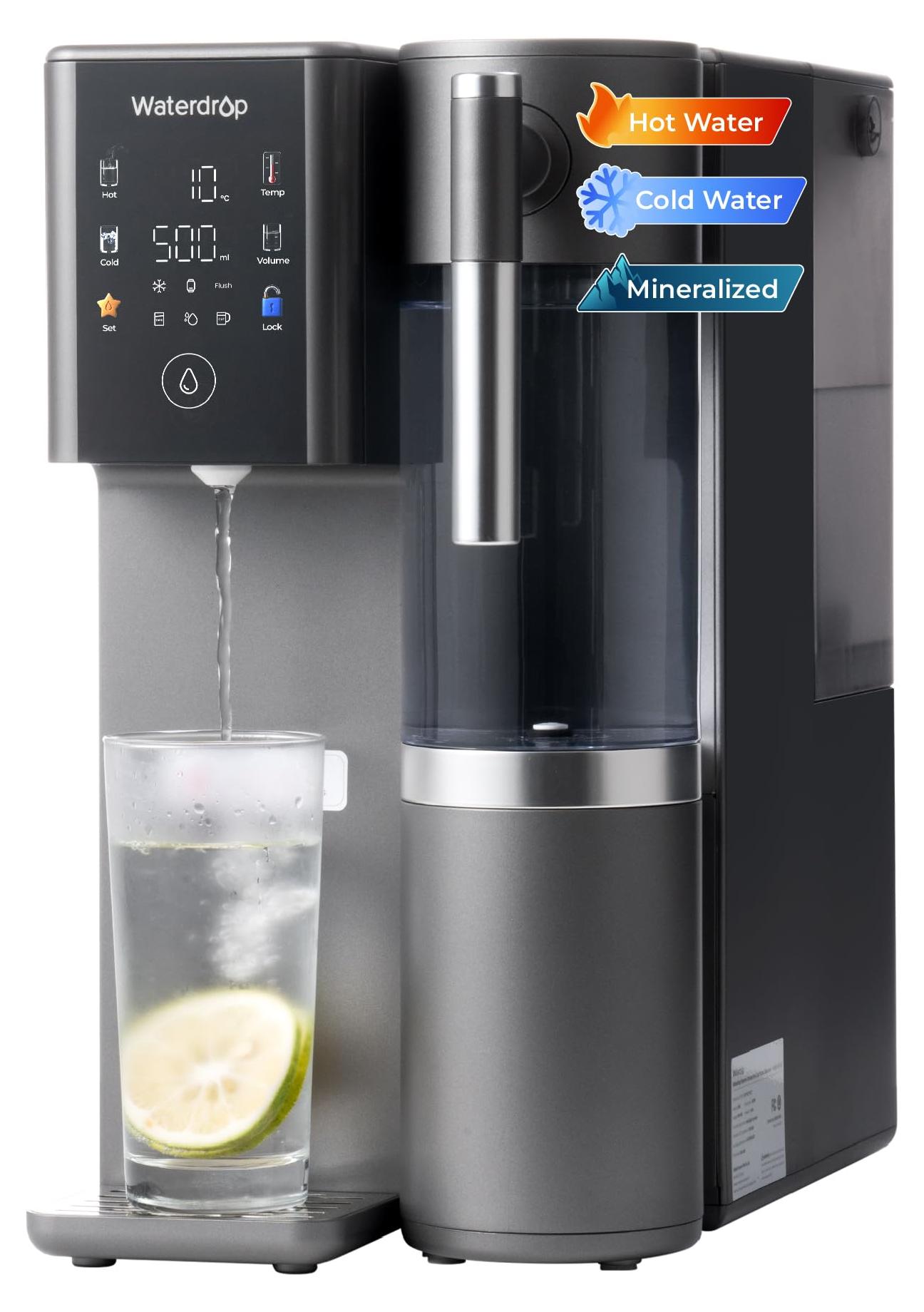 Umkehrosmose-System A2G, 6 Stufen, Warm & Kalt, 1,1 L