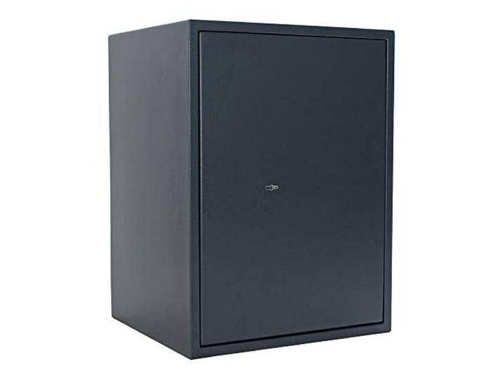 Profirst Wertschutzschrank Tau 600 S2 Doppelbartschloss 2 Schlüssel Tresor verstellbarer Fachboden separat versperrbarer Innentresor inkl. Befestigungsmaterial Anthrazit