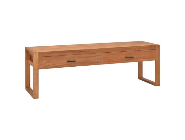 Meuble TV 140x40x45 cm Bois de teck recyclé