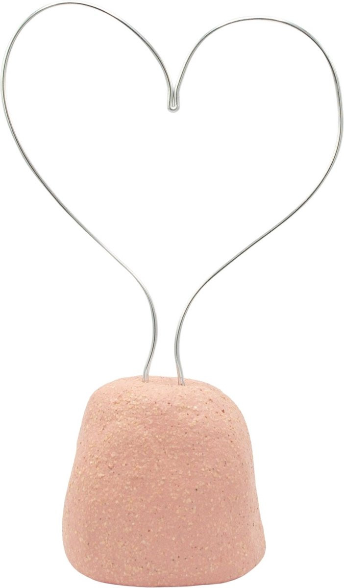 Lalief Handgemaakte Urn Hart - Roze - Urn voor as