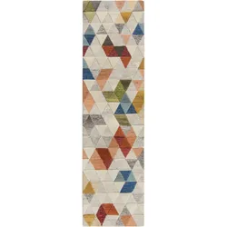 Läufer schmutzabweisend Bunt 60 x 230 cm - ESK   Kadima Design