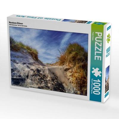 CALVENDO Puzzle Nordsee-Dünen | 1000 Teile Lege-Größe 64x48cm Foto-Puzzle für glückliche Stunden
