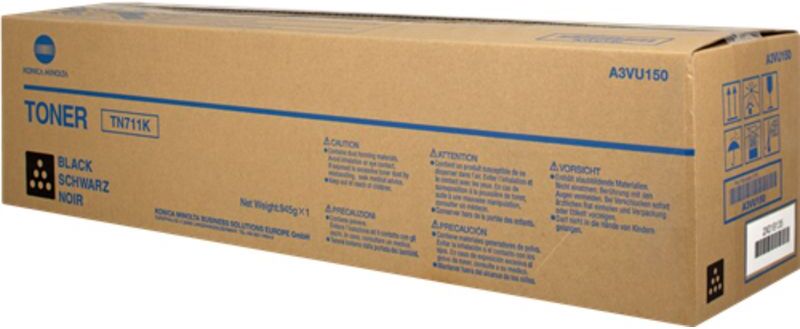 Konica Minolta A3VU150 (TN-711K) - Noir - Toner Noir