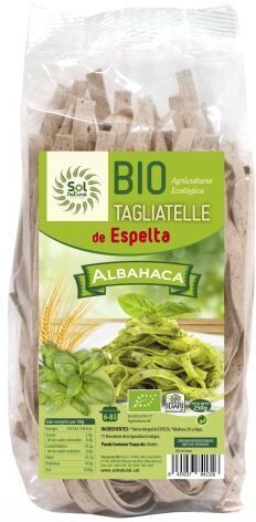 Sol Natural Spelt tagliatelle with basil Bio 250 gr 250 gr