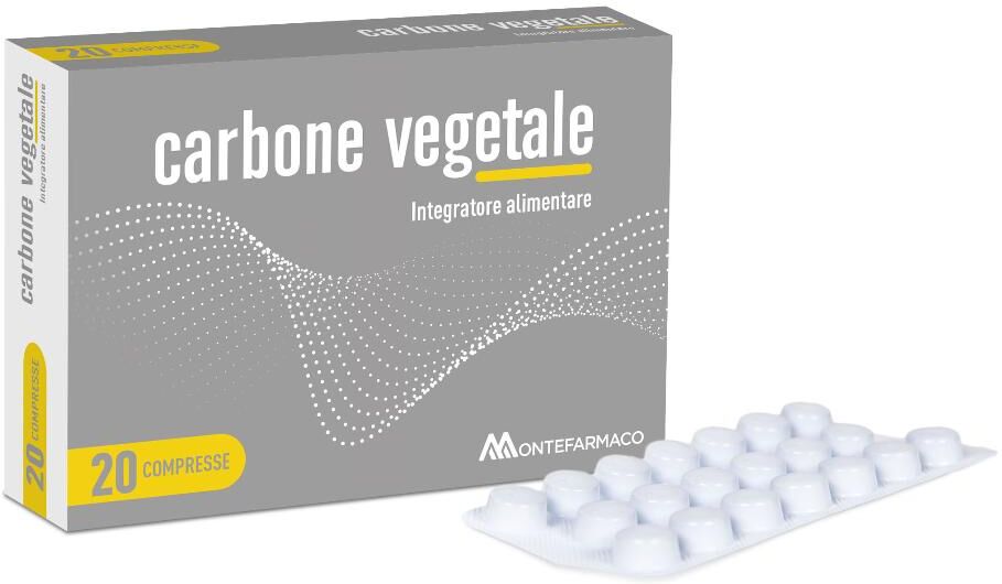 MONTEFARMACO OTC SpA Carbone Vegetale, 20 Compresse
