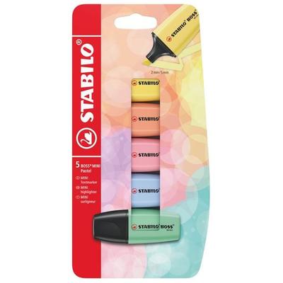 STABILO Textmarker BOSS MINI Pastel