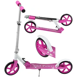 ArtSport Scooter Cityroller Big Wheel 205mm Räder klappbar höhenverstellbar Kinder-Roller ab 3 Jahre