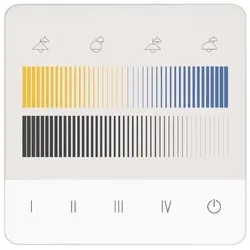Ridi-Leuchten DALI Touchpanel weiß APCON TOUCH4W