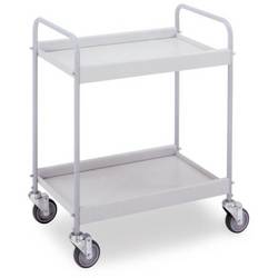 Ebinger 0350W Allzweckwagen Feststeller Stahl pulverbeschichtet Traglast (max.): 40 kg Reinweiß (RAL 9010)