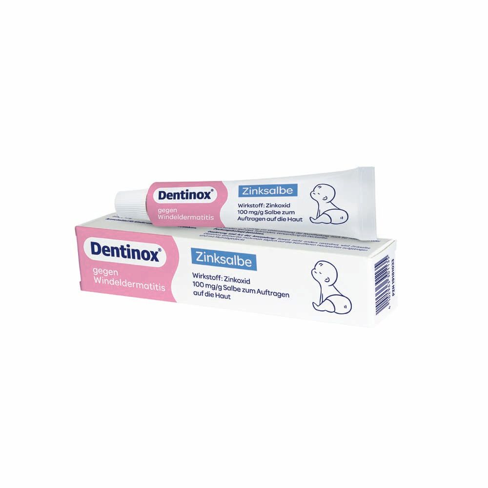 Dentinox Zinksalbe gegen Windeldermatitis 45 g Salbe