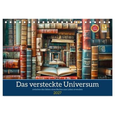 Das versteckte Universum (Tischkalender 2027 DIN A5 quer), CALVENDO Monatskalender