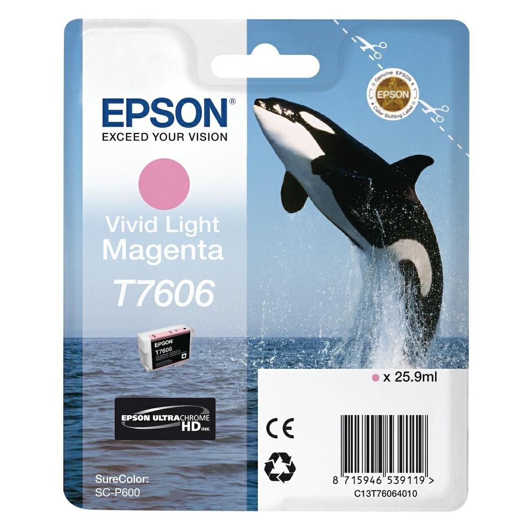 Epson ENCRE T7606 M CLAIR 25.9ML (C13T76064N10)