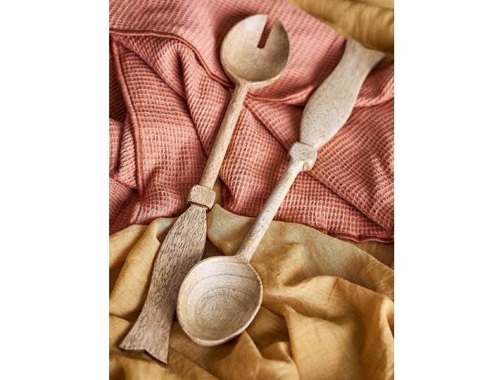Salatbesteck Seva 2-teilig 5 x 29cm Grün