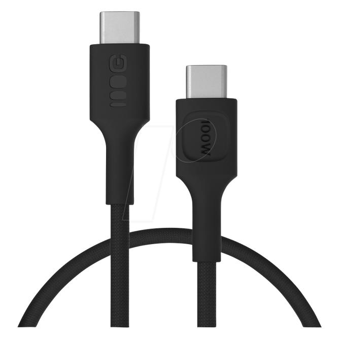 GreenCell Cable Green cell Kabelis Green Cell PowerStream USB Type-C Male - USB Type-C Male 100W Black (0.30 m, 100 W) (KABGC100PS30PB)