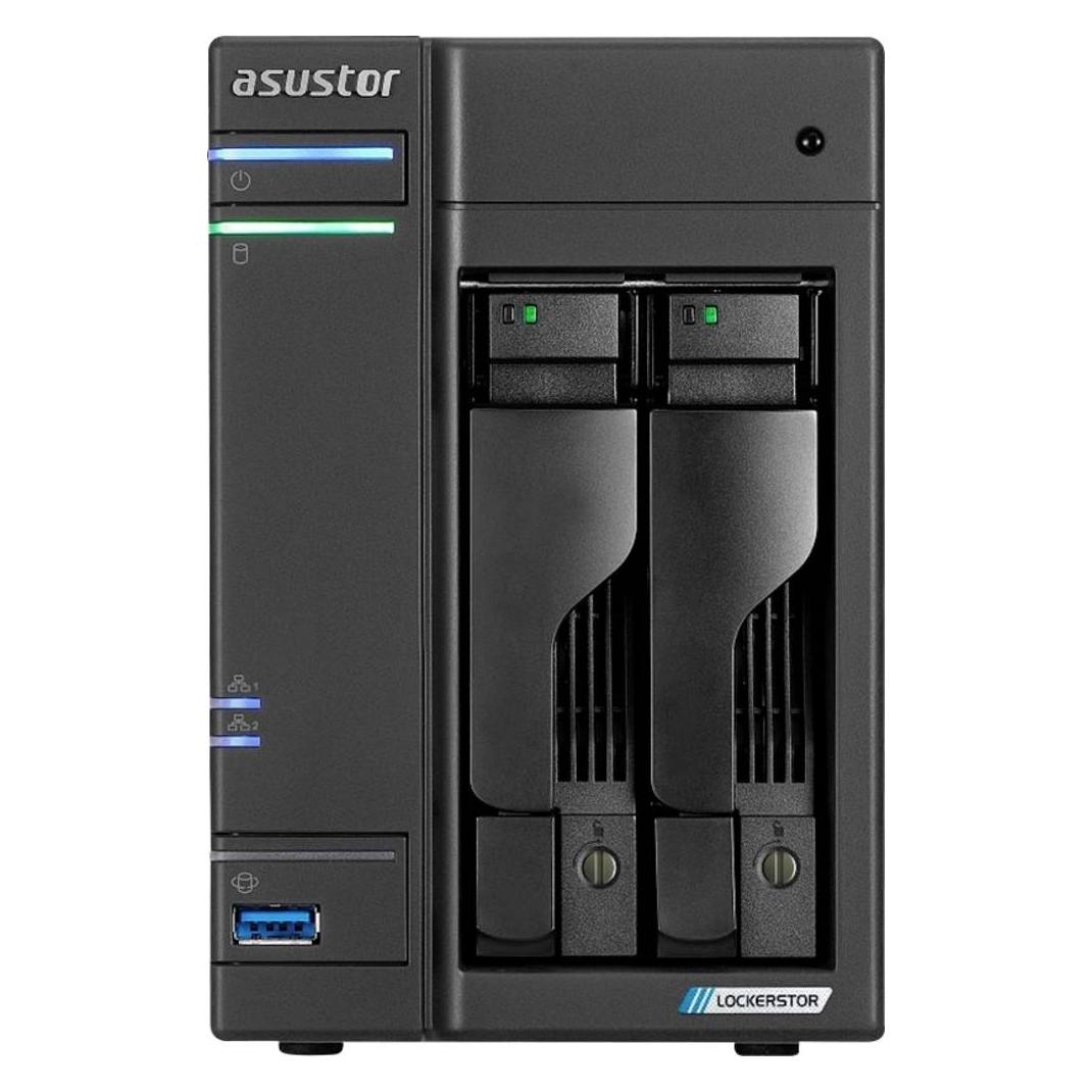 Asustor Lockerstor 2 Gen2+ AS6702T v2, NAS (0 TB) (90-AS6702TV2-MD30)