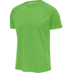 newline Core Laufshirt kurzarm Kinder green flash 164