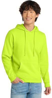 District DT6100 V.I.T. Fleece Hoodie in S. Green size 2XL   Cotton/Polyester Blend