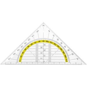 Böttcher-AG Geodreieck Premium, 16 cm Hypotenuse