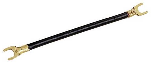 Hager K67F K67F Kabelbrücke NYAF 6qmm 100mm lang Gabel Farbe:schwarz Kabelbrücke 1polig 6mm²