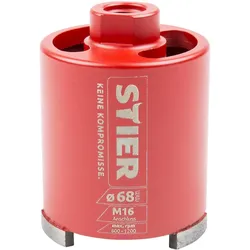 Stier, Lochsäge, Dosensenker Universal DAS System / M16 68 mm (68 mm)