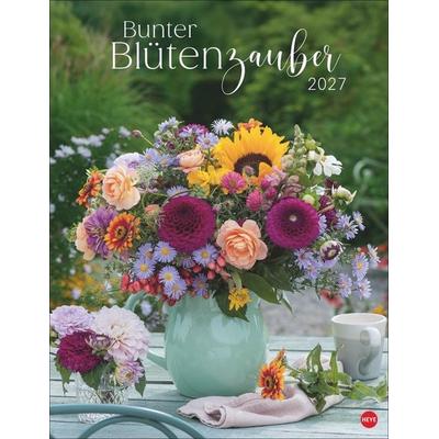 Bunter Blütenzauber Posterkalender 2027