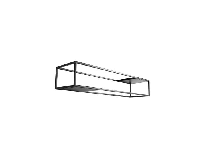 Design Wandgarderobe „Strato 120“ Schwarz Spinder Design