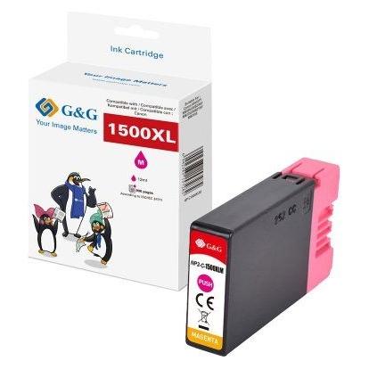 G&G Tinte komp. m. Canon PGI-1500XLM/9230B001 XL-Patr. Mag. (M) (9352)