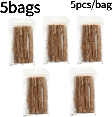 Inspire Curations NatureChew Catnip & Polygonum Chew Sticks For Teeth Cleaning & Play 5bags