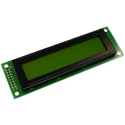 Display LCD-Display Gelb-Grün (B x H x T) 116 x 37 x 8.6 mm DEM242 (Display), Elektronikmodul
