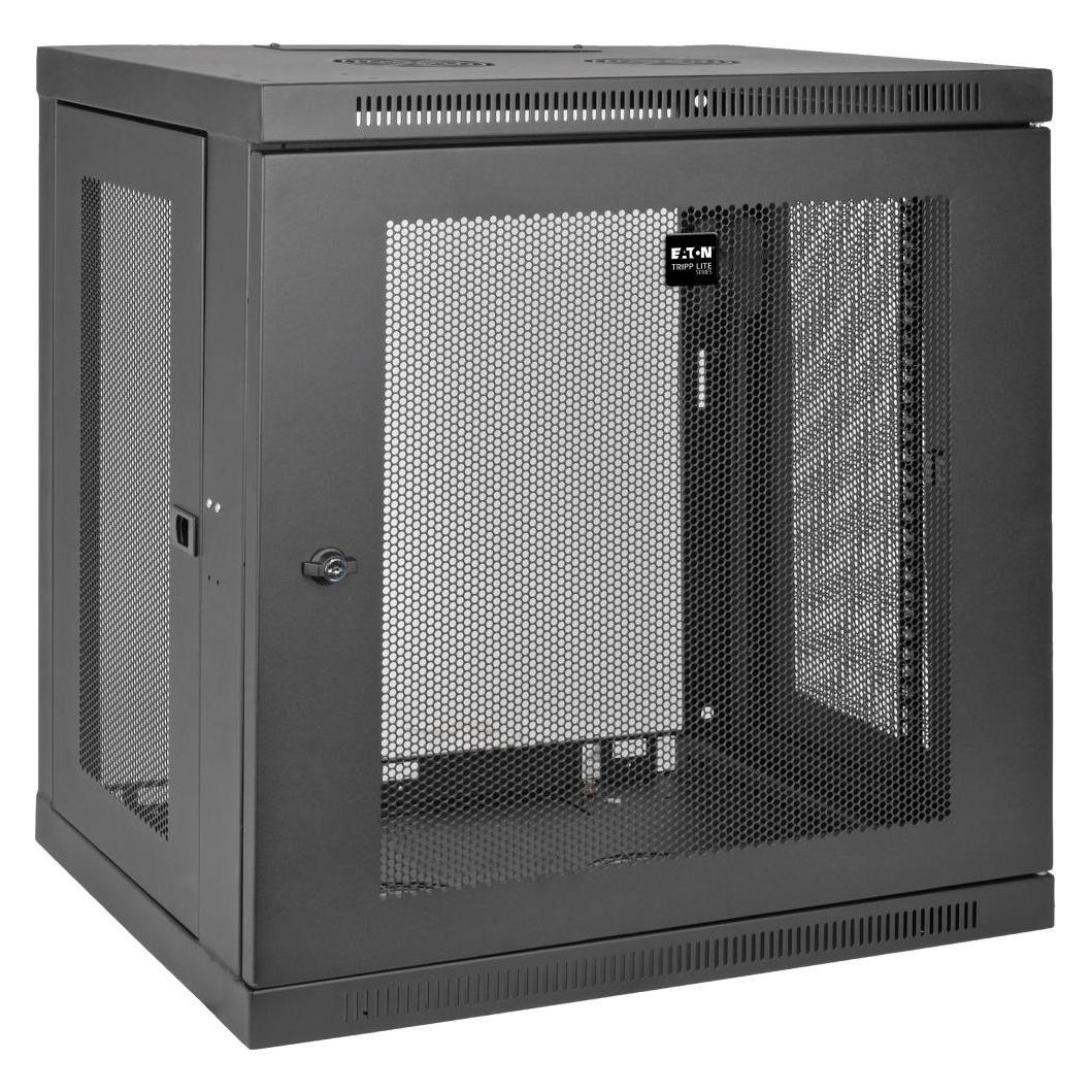 Eaton SmartRack 12U Low-Profile Switch-Depth Wall-Mount Small Rack Enclosure (12 HE, 19 Zoll Rack) (SRW12U)