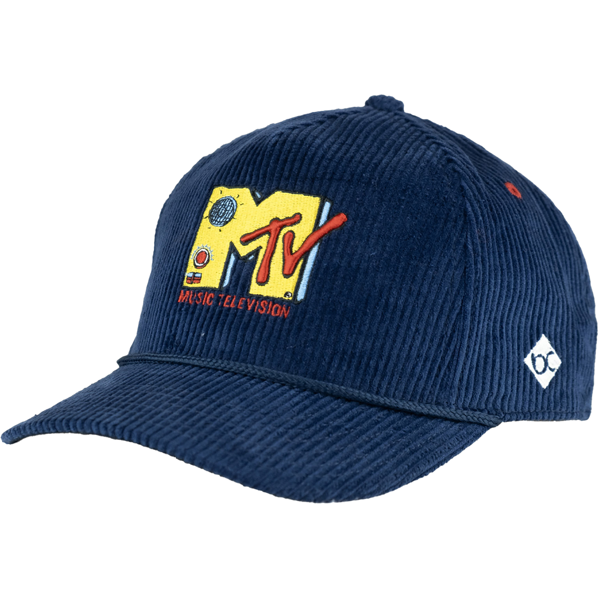 Bavarian Caps MTV: Radio Halfcurved Cap Basecaps blau Lifestyle