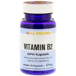 Vitamin B2 GPH 1,6 mg Kapseln 60 St