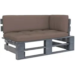 vidaXL, Gartenlounge, Paletten Ecksofa