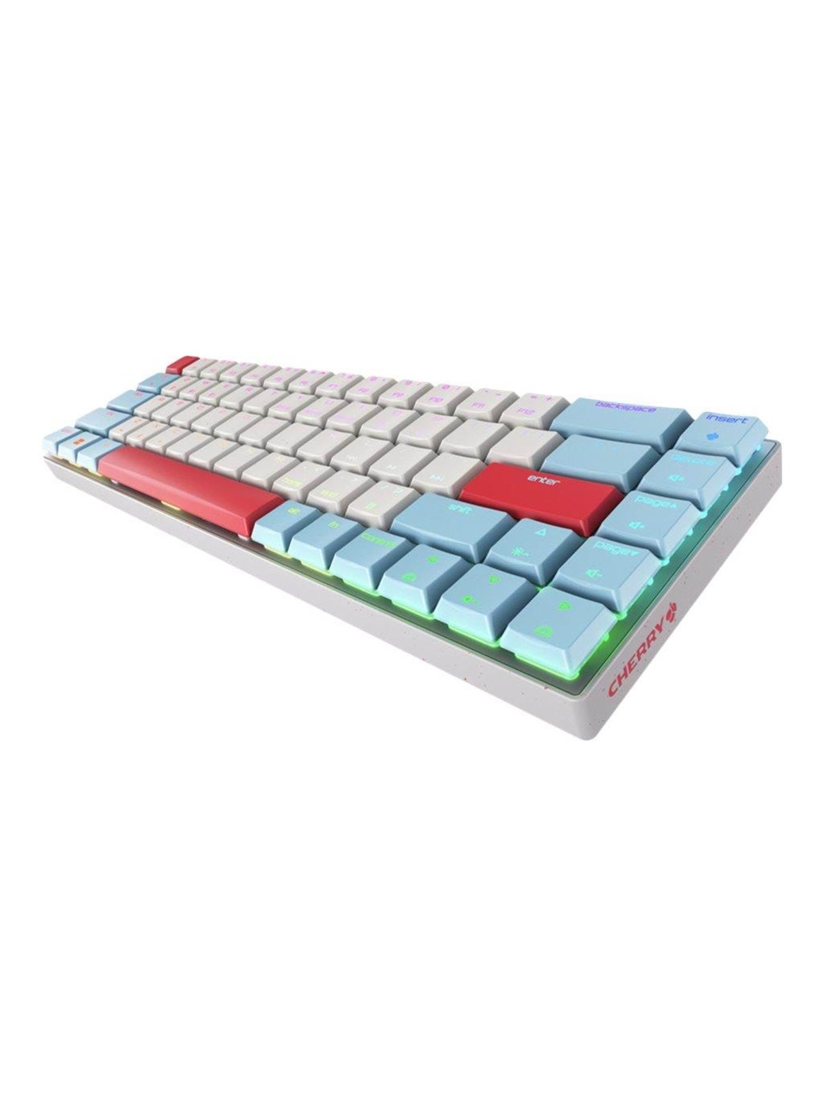 Cherry MX MX-LP 2.1 - Gaming Tastatur - Deutsch - Weiss